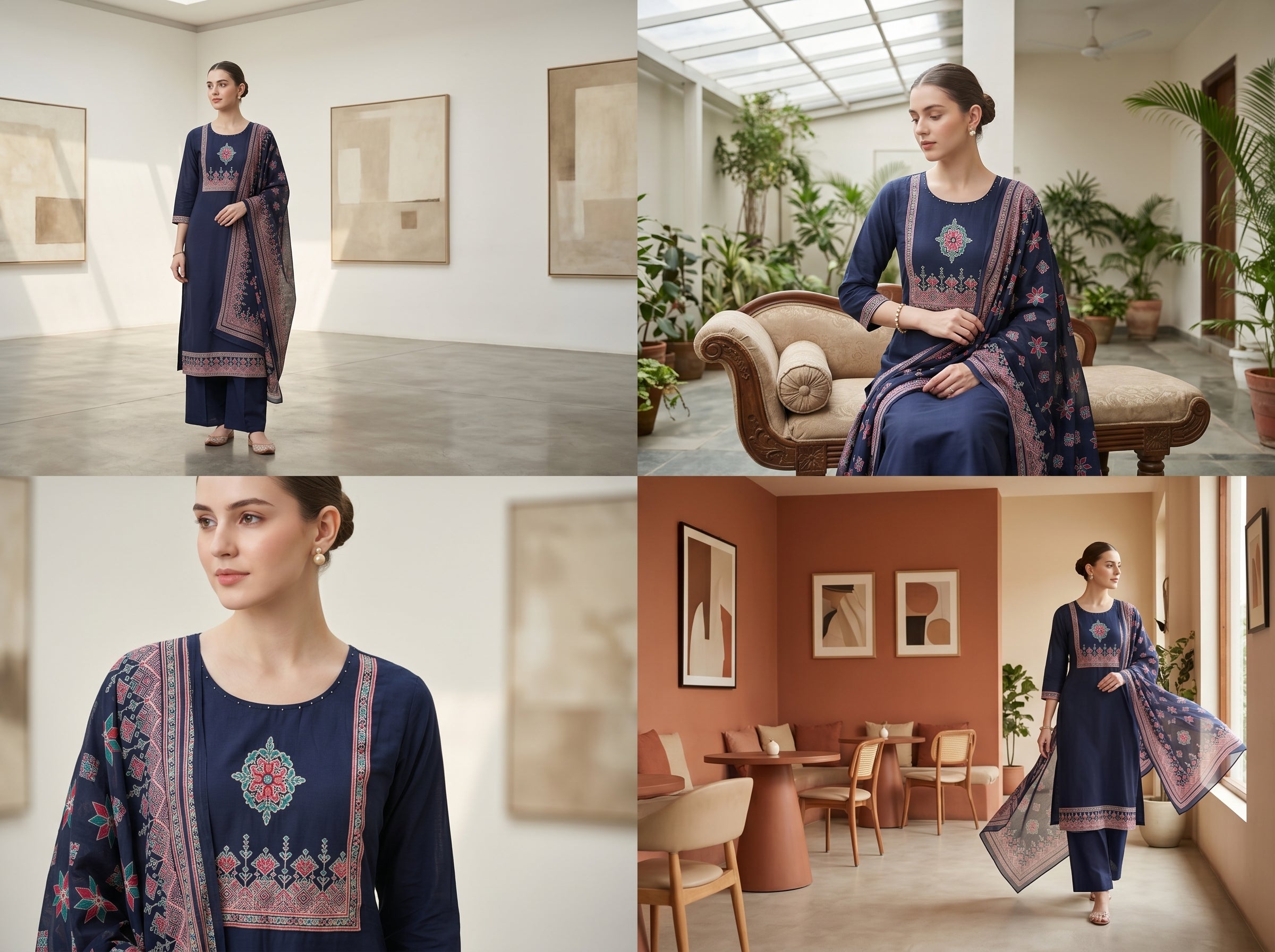 𝐌𝐚𝐚𝐭𝐫𝐢𝐲𝐚𝐚™ | Royal Elegance in Every Thread – Premium Pure Cotton Suit