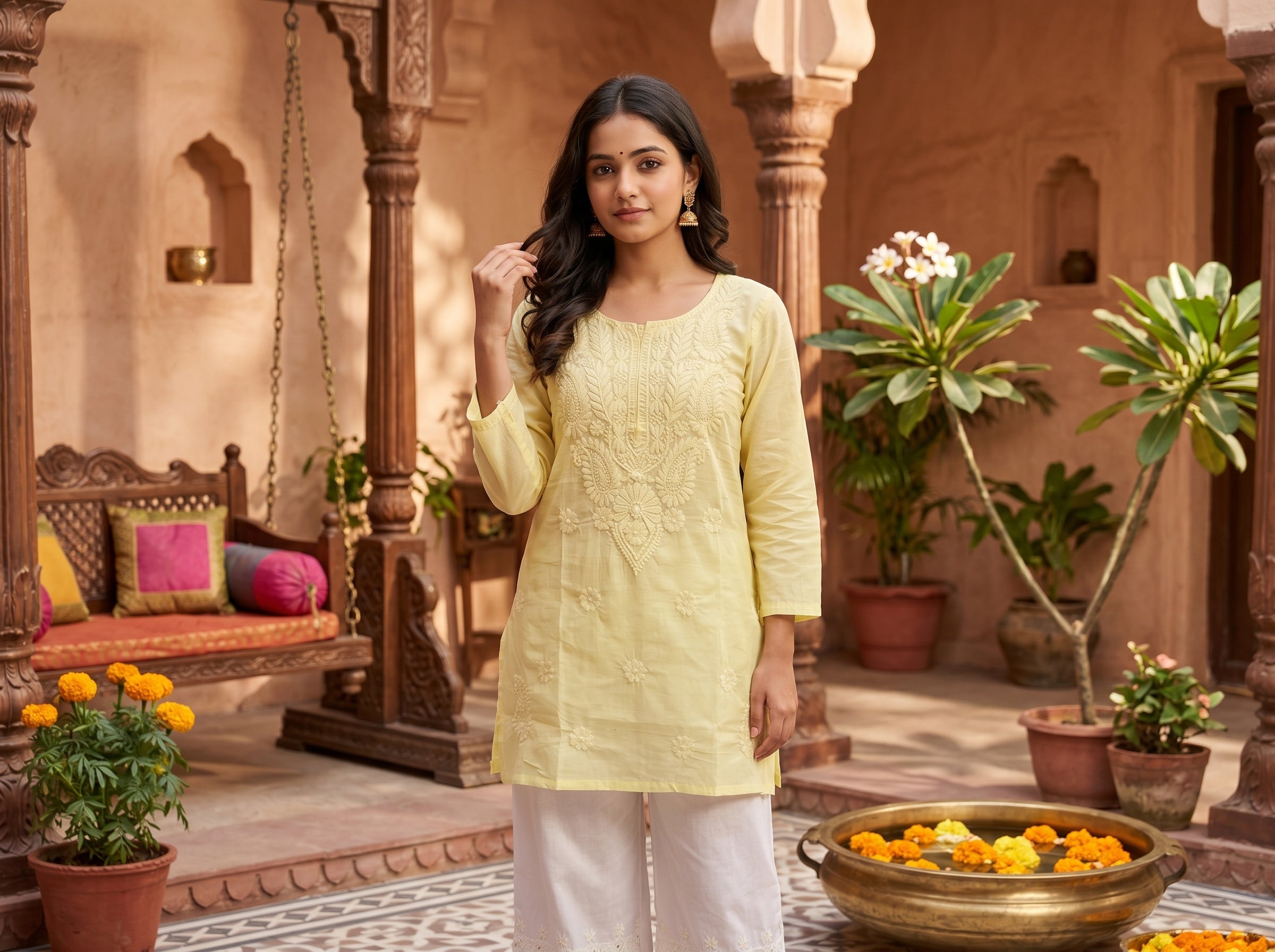 Yellow_kurti_short_4